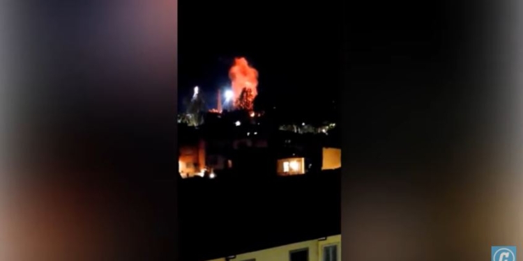 Incendio Firenze (screen da Youtube)