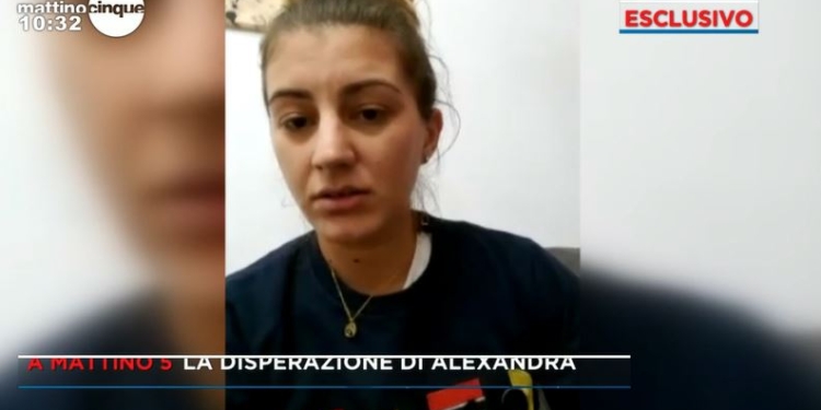 Alexandra, mamma di David, a Mattino Cinque