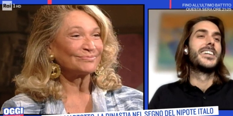 Italo, nipote di Marta Marzotto (Oggi è un altro giorno, 2021)