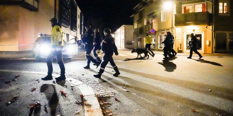 Strage frecce in Norvegia