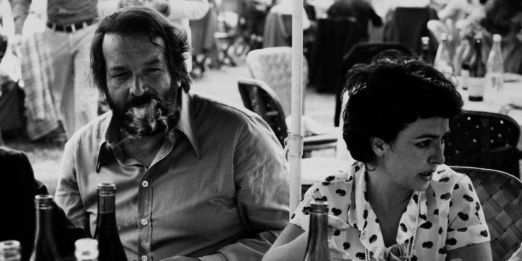 Bud Spencer e la moglie Maria Amato (LaPresse)