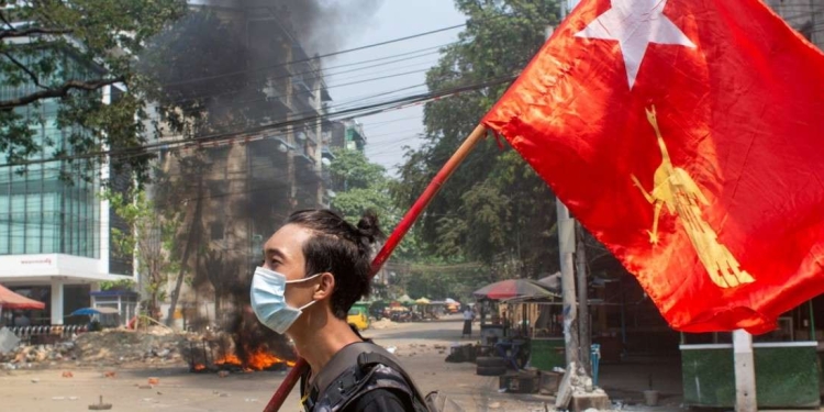 Proteste nel Myanmar