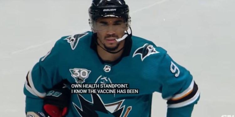 Evander Kane, screen da Youtube