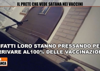 Il caso dei vaccini "satanici" a Zona Bianca