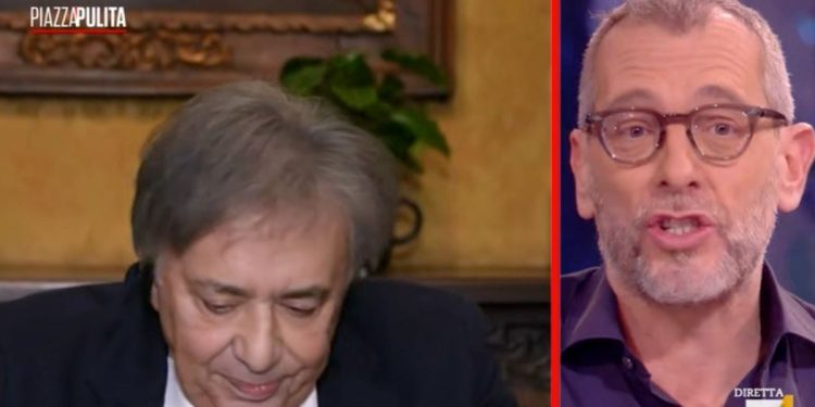 Corrado Formigli e Carlo Freccero, Piazza Pulita