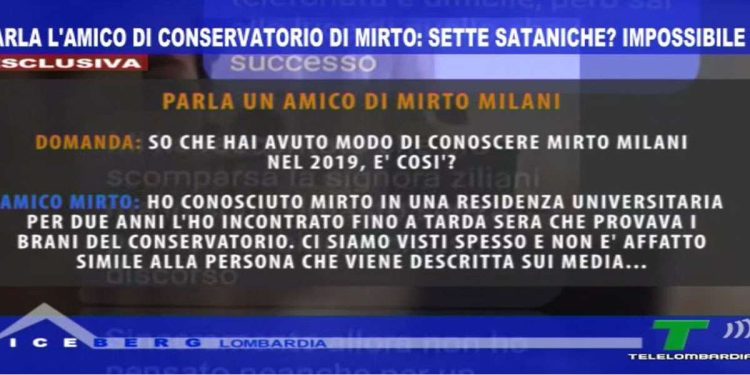 Mirto Milani, il caso Ziliani a Iceberg