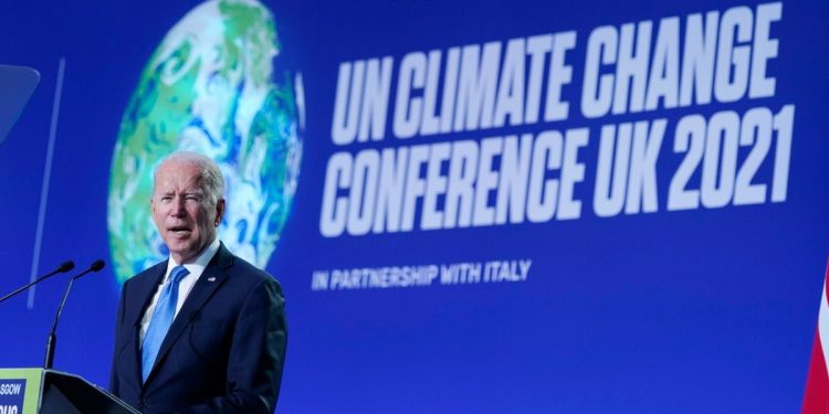 Biden alla Cop26