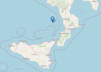 Terremoto mar Tirreno (Ingv)