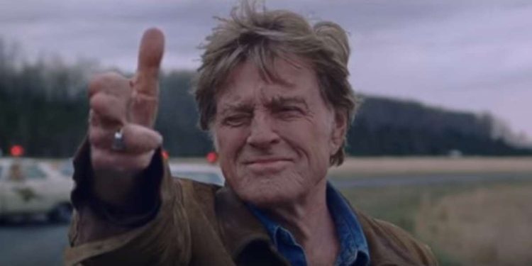 Robert Redford nel film "Old man & the gun" (Wikipedia)