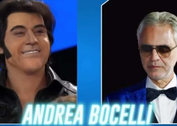 Dennis Fantina è Andrea Bocelli, Tale e Quale Show 2021