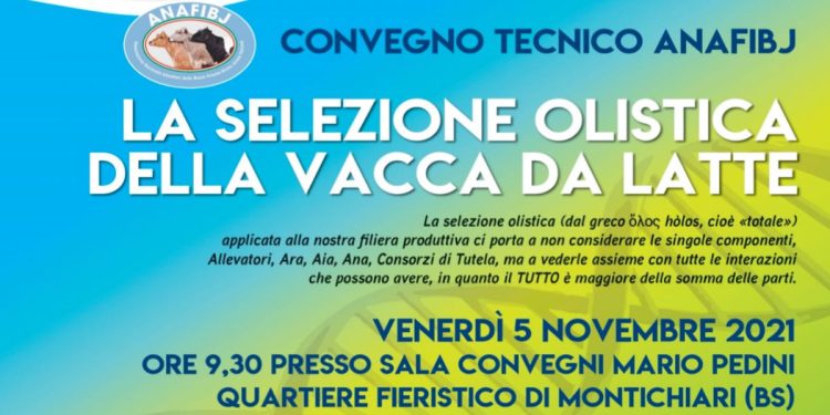 Convegno tecnico ANAFIBJ, "La selezione olistica della vacca da latte"