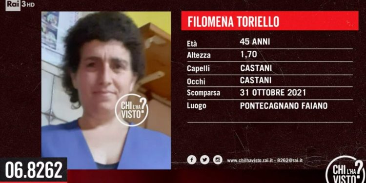 Filomena Toriello (Chi l'ha visto)