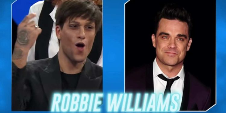 Pierpaolo Petrelli è Robbie Williams, Tale e Quale Show