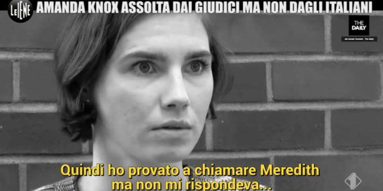 Amanda Knox a Le Iene