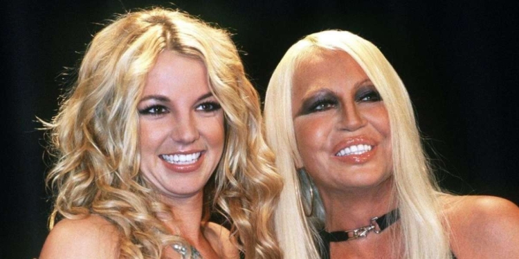 Briteny Spears e Donatella Versace (Instagram)