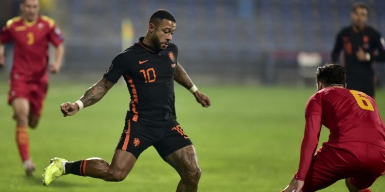 Calciomercato Juventus - Memphis Depay (Foto LaPresse)