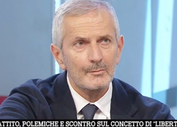 Gianrico Carofiglio a Tagadà