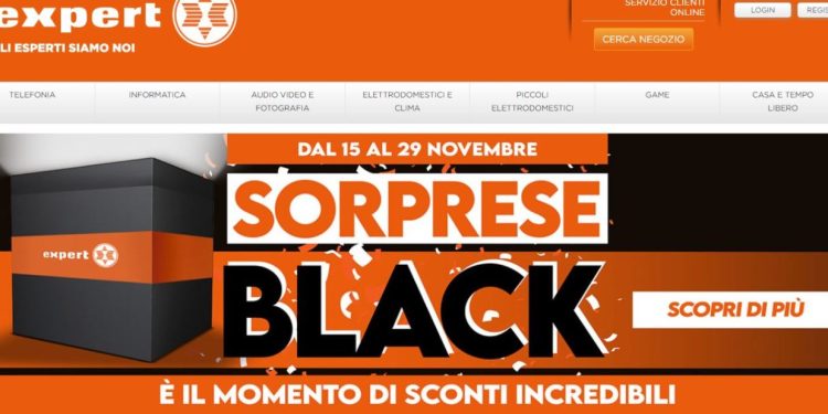 Il Black Friday 2021 di Expert "sorprese"