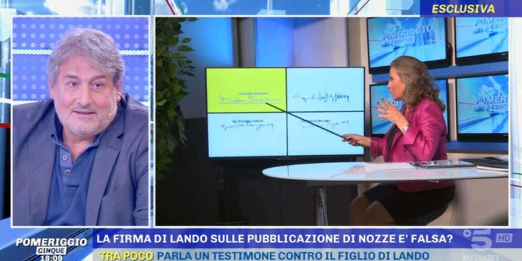 Caso Lando Buzzanca, Pomeriggio 5