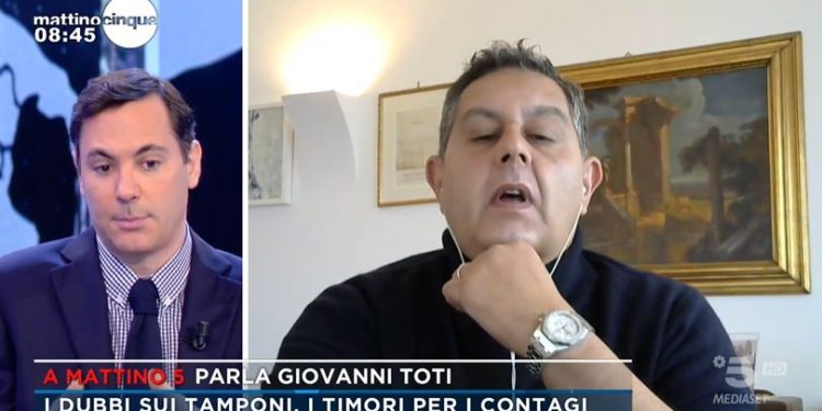 Giovanni Toti a Canale 5