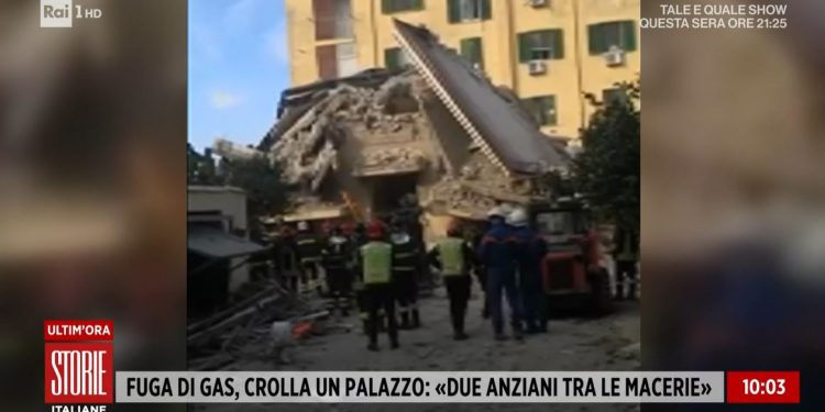 Palazzina crollata a Caserta (Storie Italiane)