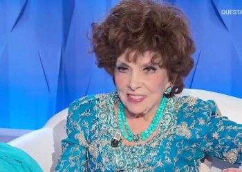 Gina Lollobrigida a "Domenica In"