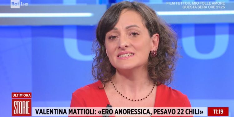 Valentina Mattioli a Storie Italiane