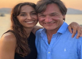 Benedetta Parodi e Fabio Caressa