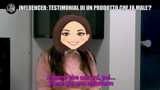 Esperimento con gli influencer a Le Iene