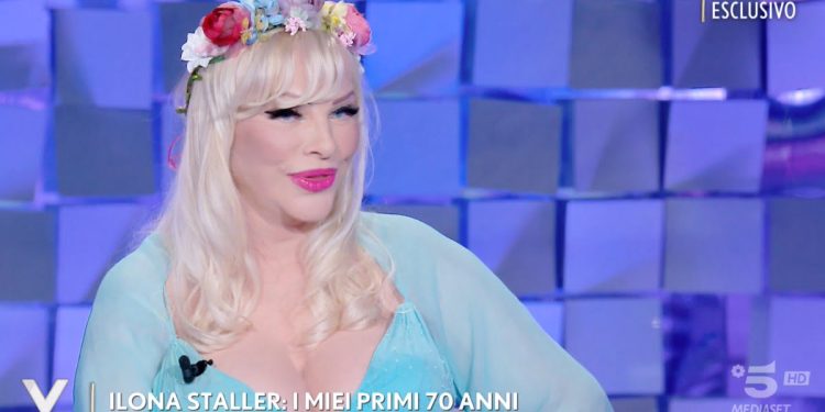 Ilona Staller a Verissimo