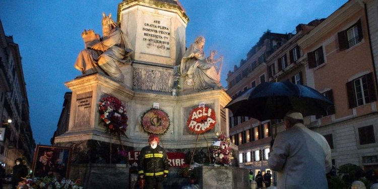 Papa Francesco, Immacolata