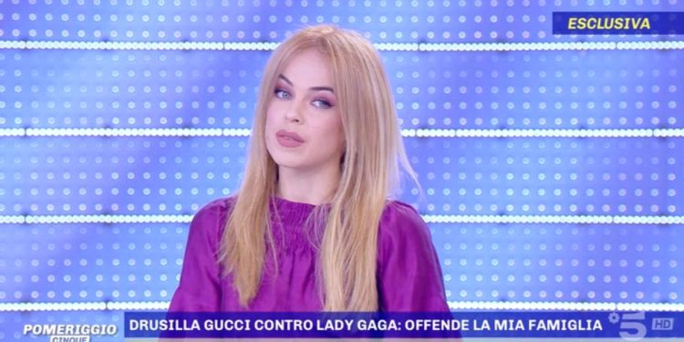 Drusilla Gucci a Pomeriggio 5