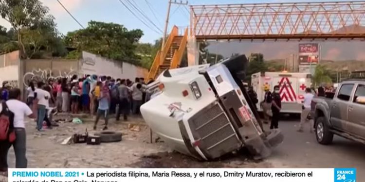 Incidente in Messico, screen da Youtube