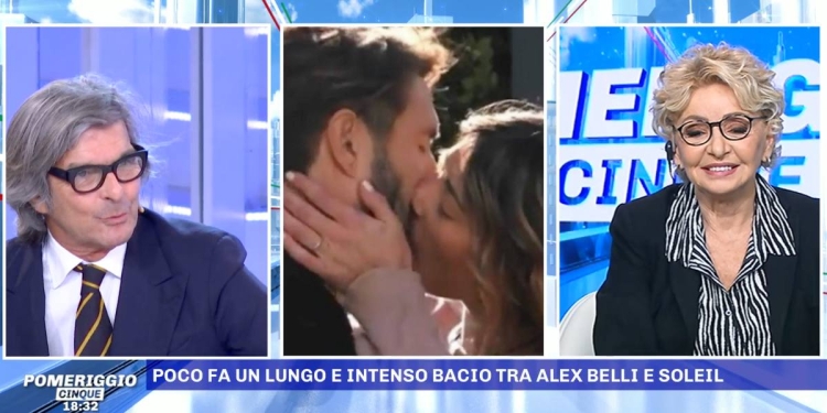 Roberto Alessi a Pomeriggio 5 sul caso Alex Belli-Soleil Sorge al Gf Vip