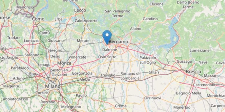 Terremoto Milano: epicentro in provincia di Bergamo