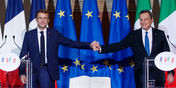 Macron e Draghi