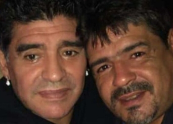 Diego e Hugo Maradona, foto Twitter