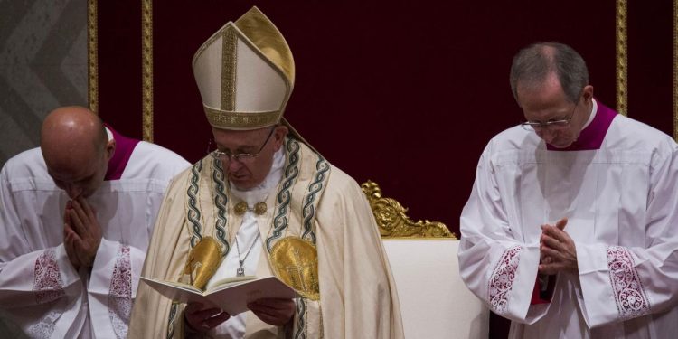 Papa Francesco, Te Deum