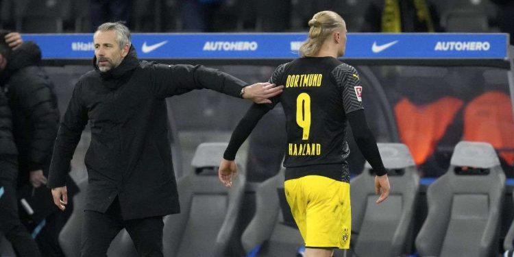 Erling Haaland lascia il Borussia Dortmund a fine stagione? (Foto LaPresse)