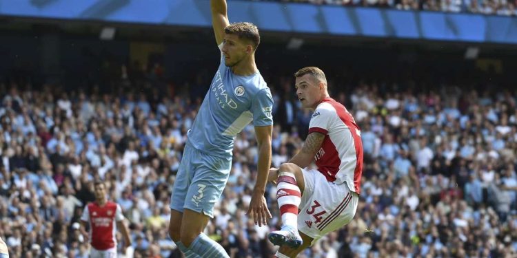 Xhaka Manchester City Arsenal