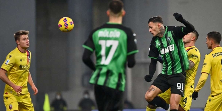 Calciomercato - Gianluca Scamacca dal Sassuolo al West Ham (Foto LaPresse)