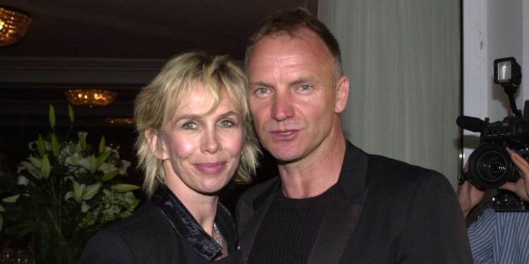 Sting e la moglie Trudie (LaPresse)