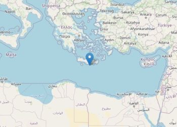 Terremoto in Grecia, Creta (Ingv)