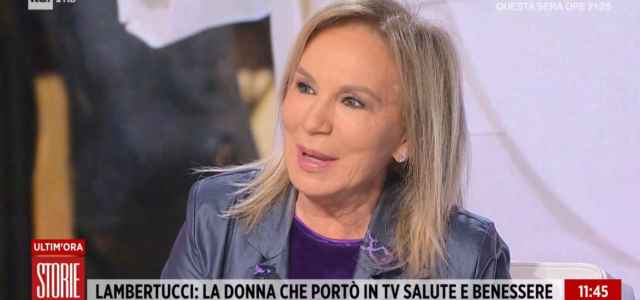 Rosanna Lambertucci: «Così ho reso la dieta un reality in tv. Mi