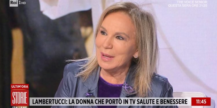 Rosanna Lambertucci a Storie Italiane