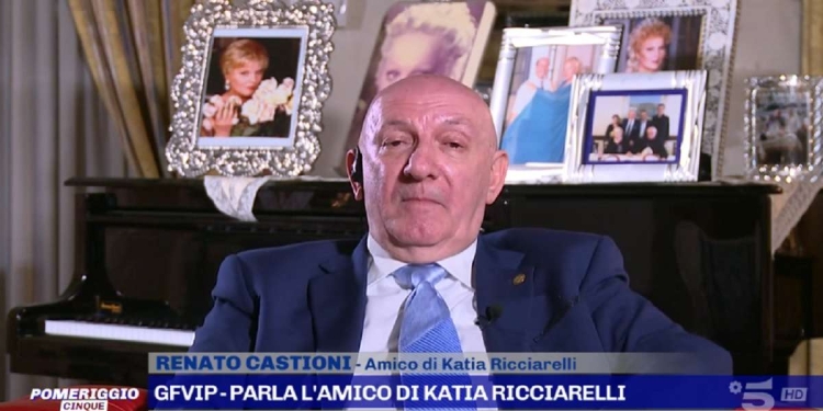 Renato Castioni, amico Katia Ricciarelli