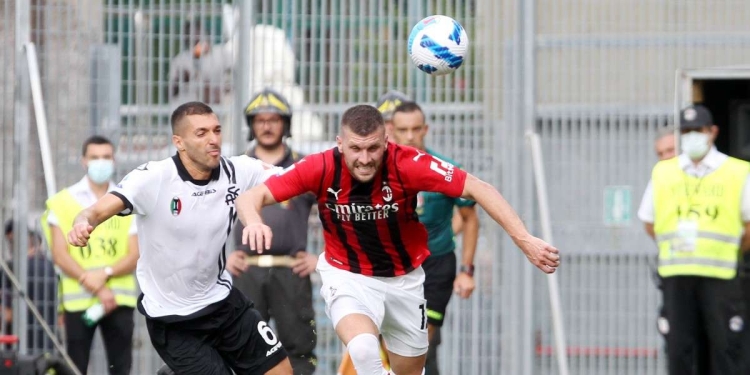 Rebic Spezia Milan