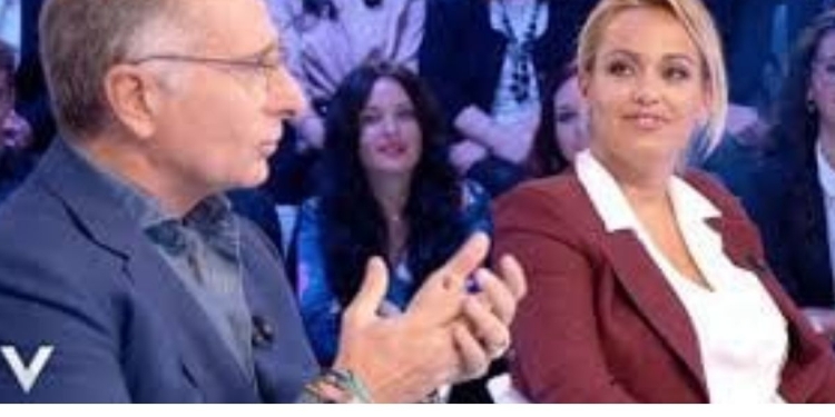 Paolo Bonolis e Sonia Bruganelli a "Verissimo"