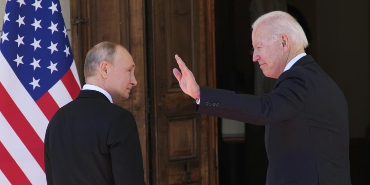 Vladimir Putin e Joe Biden (LaPresse)