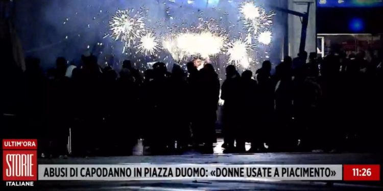 Violenze di Capodanno in piazza Duomo (Storie Italiane, 2022)